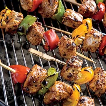 Weber 6608 Bamboo Skewers 25-Pack - Perfect for Grilling