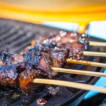 Weber 6608 Bamboo Skewers 25-Pack - Perfect for Grilling