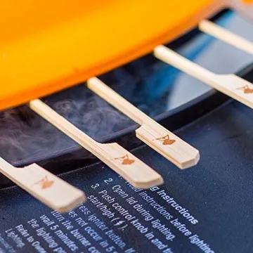 Weber 6608 Bamboo Skewers 25-Pack - Perfect for Grilling