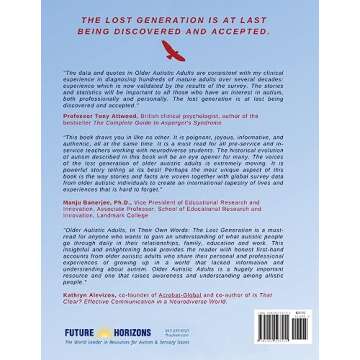 Older Autistic Adults: In Their Own Words: The Lost Generation