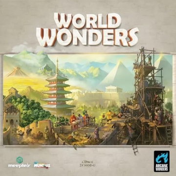 World Wonders Board Game by Arcane Wonders - Build Cities Strategically
