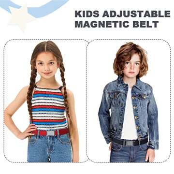 Kajeer Adjustable Kids Magnetic Belts - Stylish & Easy to Use