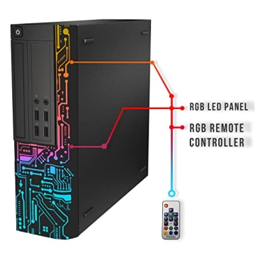 TechMagnet Gaming Desktop PC with Dual RGB Monitors