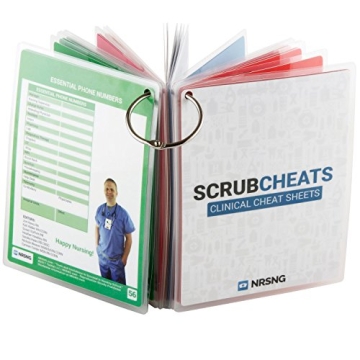 ScrubCheats Nursing Reference Cards for Quick Clinical Consult
