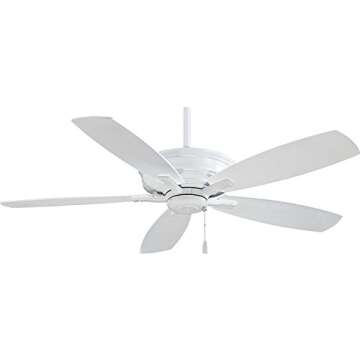 Minka-Aire Kafe 52" Energy Star Ceiling Fan in White
