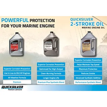 Quicksilver Premium 2-Stroke Engine Oil for Ultimate Performance
