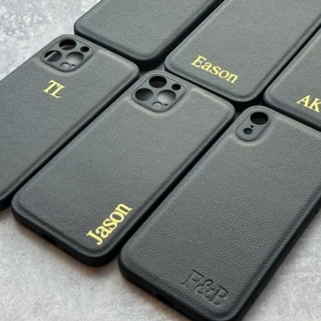 Personalized Leather iPhone Case for All Models