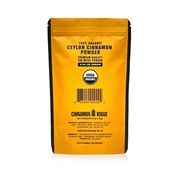Ceylon Cinnamon Powder - 6oz (100% USDA Organic)
