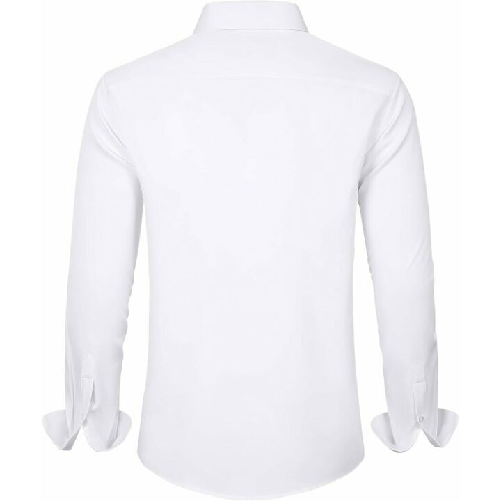 Wrinkle-Free J.VER Men's Dress Shirts for Business Casual