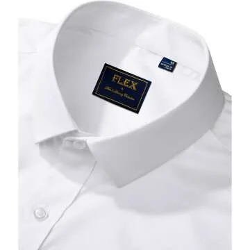 Wrinkle-Free J.VER Men's Dress Shirts for Business Casual