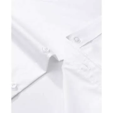 Wrinkle-Free J.VER Men's Dress Shirts for Business Casual