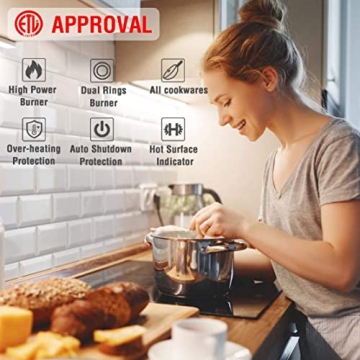 30" ECOTOUCH Built-in Electric Cooktop with 4 Burners