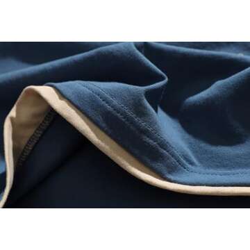 Aelfric Eden Mens 90s Vintage Oversize Shirts Summer Unisex Hipster Printed Casual Tee Streetwear Harajuku Top Tshirt Blue