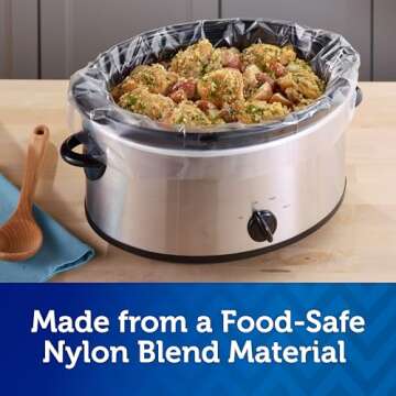 Reynolds Kitchens Slow Cooker Liners, Regular (Fits 3-8 Quarts), 20 Count