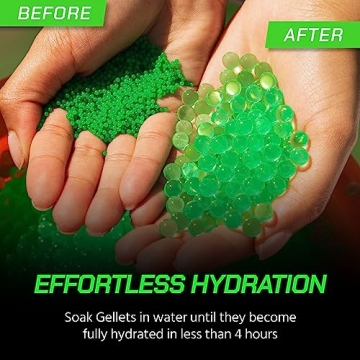 Eco-Friendly Gel Blaster Gellets Refill - 100k Ammo Pack