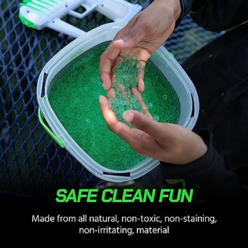 Eco-Friendly Gel Blaster Gellets Refill - 100k Ammo Pack