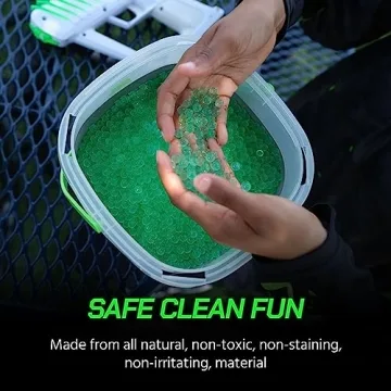 Eco-Friendly Gel Blaster Gellets Refill - 100k Ammo Pack