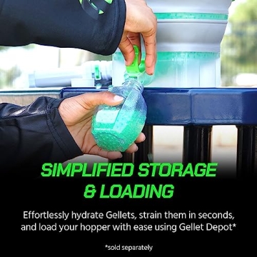 Eco-Friendly Gel Blaster Gellets Refill - 100k Ammo Pack