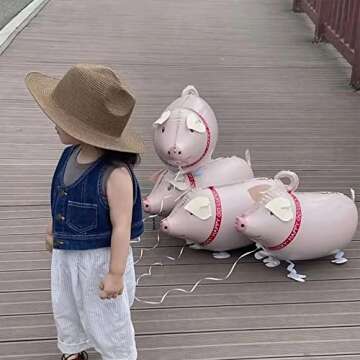 Farm Birthday Party Supplies Farm Balloons Animal Foil Balloons Farm Animals Theme Birthday Party