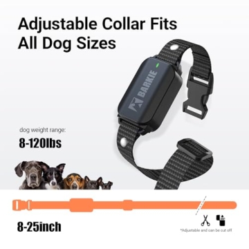 BARKIE Waterproof Dog Training Collar with Remote Blue