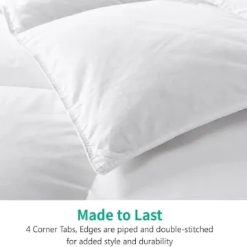 APSMILE Queen Size Down Comforter - Ultra Soft & Cozy