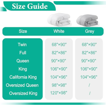 APSMILE Queen Size Down Comforter - Ultra Soft & Cozy