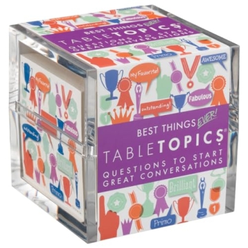 Engaging TableTopics Best Things Ever - 135 Conversation Cards