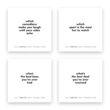 Engaging TableTopics Best Things Ever - 135 Conversation Cards