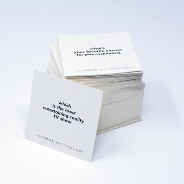 Engaging TableTopics Best Things Ever - 135 Conversation Cards
