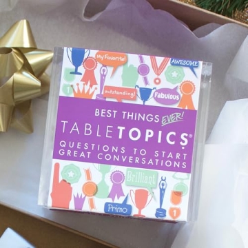 Engaging TableTopics Best Things Ever - 135 Conversation Cards