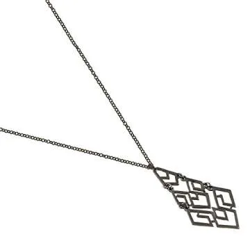 Elegant D EXCEED Women's Chandelier Pendant Necklace