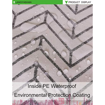 LANGYASHAN Waterproof Square Storage Basket for Toys