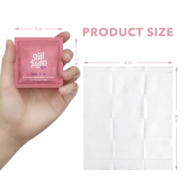 Stall Mates Feminine Fresh Wipes - Flushable & Eco-friendly