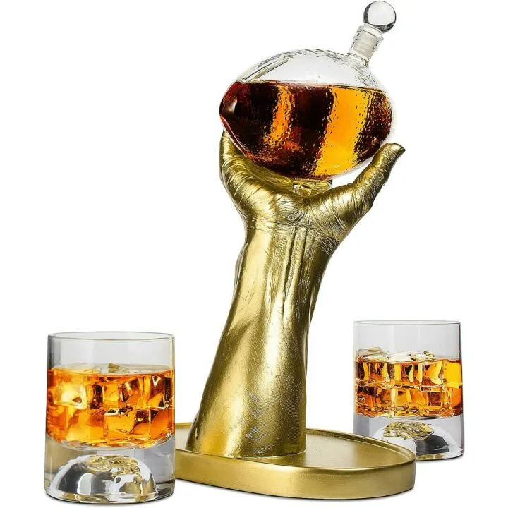 Football Decanter and Glasses Gift Set