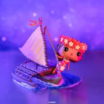 Funko POP! Ride Super Deluxe: Disney 100 - Moana on Sailboat - Collectable Vinyl Figure - Gift Idea ...