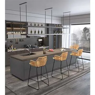 Nordic Bar Stools Set of 2 for Stylish Seating