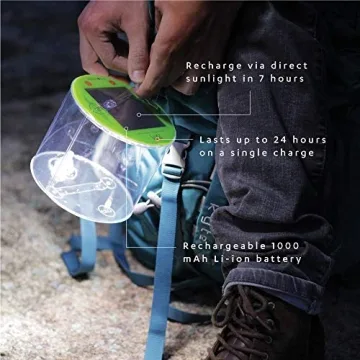 MPOWERD Luci Outdoor 2.0 Solar Lantern for Camping