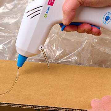 AdTech Hot Glue Sticks 10" Full Size, Clear, 24 Sticks