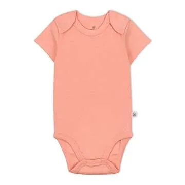 Honestbaby Organic Cotton Bodysuits Multi Pack for Infants