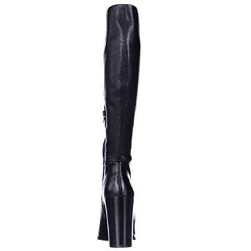 Kenneth Cole Women's Justin Fashion Boot, Black, 10 M US