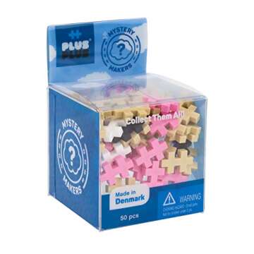 PLUS PLUS – Set of 3 Mystery Makers – Pets, Bundle 1 – Construction Building STEM | STEAM Toy,...