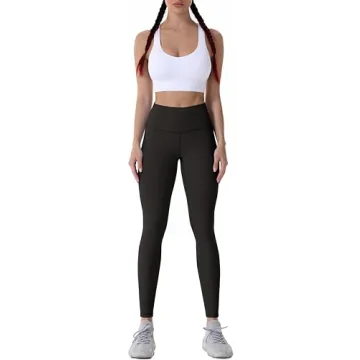 Soft & Stretchy High Waisted Yoga Leggings by Sunzel