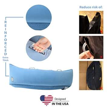 Large Snuggle Pod Koala Club- Autism Sensory Chair (Full Size-60 Inches) –Reinforced Inflatable Sensory Peapod for Kids with Sensory Needs|Ages 6-12| Safe & Fun Stress Relief, Incl. Electric Air Pump