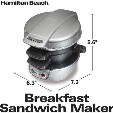 Hamilton Beach 25475A Breakfast Sandwich Maker