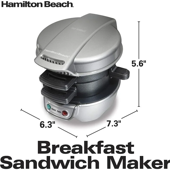 Hamilton Beach 25475A Breakfast Sandwich Maker