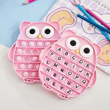 Push Pop Bubble Fidget Toy for Stress Relief & Learning