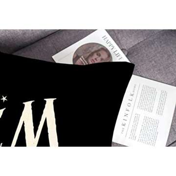 Halloween Decor Pillow Covers 18x18 Set of 4 Halloween Decorations Hocus Pocus Farmhouse Saying Whit...