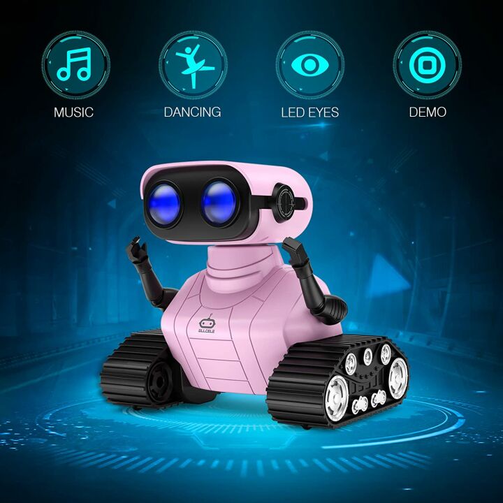 ALLCELE Robot Toys for Kids, Rechargeable & Fun