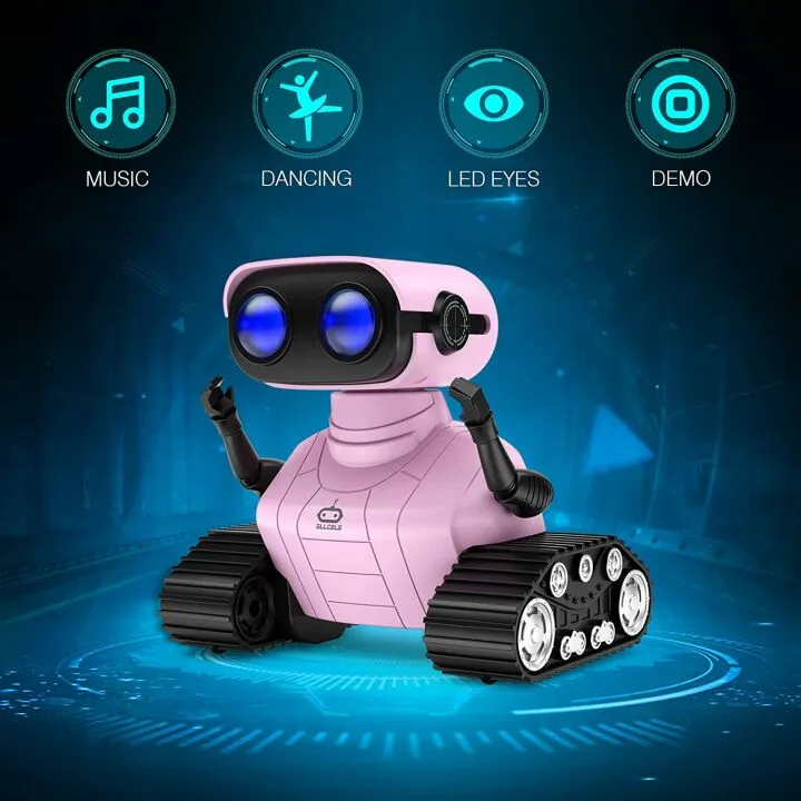 ALLCELE Robot Toys for Kids, Rechargeable & Fun