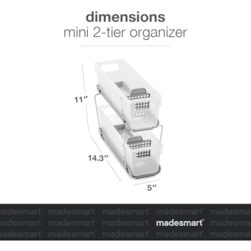 Madesmart 2-Tier Multipurpose Organizer for Homes